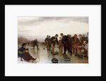 Curling; a Scottish Game, at Central Park, 1862 by John George Brown