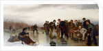 Curling; a Scottish Game, at Central Park, 1862 by John George Brown