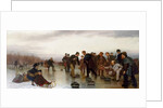 Curling; a Scottish Game, at Central Park, 1862 by John George Brown