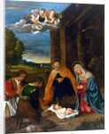 The Nativity with Shepherds, c.1519-26 by Francesco Vecellio