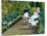 Children in a Garden, 1878 by Mary Stevenson Cassatt