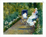 Children in a Garden, 1878 by Mary Stevenson Cassatt