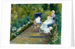 Children in a Garden, 1878 by Mary Stevenson Cassatt