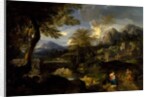 The Rest on the Flight into Egypt, 1670-1700 by European School