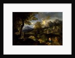The Rest on the Flight into Egypt, 1670-1700 by European School