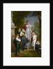 Portrait of Louise-Antoinette-Scholastique Guéhéneuc, Madame la Maréchale Lannes, Duchesse de Montebello, with her Children, 1814 by Francois Pascal Simon Baron Gerard