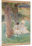 Under the Willows, 1888 by John Singer Sargent