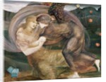 Cupid delivering Psyche by Edward Coley Burne-Jones