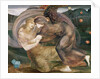 Cupid delivering Psyche by Edward Coley Burne-Jones