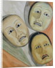Oriental Masks by Carolyn Hubbard-Ford