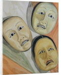 Oriental Masks by Carolyn Hubbard-Ford