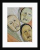 Oriental Masks by Carolyn Hubbard-Ford