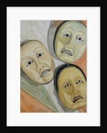 Oriental Masks by Carolyn Hubbard-Ford