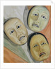 Oriental Masks by Carolyn Hubbard-Ford