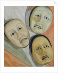 Oriental Masks by Carolyn Hubbard-Ford
