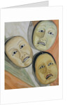 Oriental Masks by Carolyn Hubbard-Ford