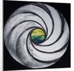 Lense Swirl with Sea and Clouds, 2005 by Carolyn Hubbard-Ford