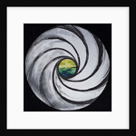 Lense Swirl with Sea and Clouds, 2005 by Carolyn Hubbard-Ford