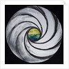 Lense Swirl with Sea and Clouds, 2005 by Carolyn Hubbard-Ford
