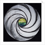 Lense Swirl with Sea and Clouds, 2005 by Carolyn Hubbard-Ford