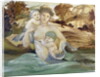 Mermaid with her Offspring by Edward Coley Burne-Jones