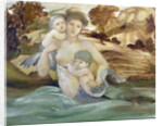 Mermaid with her Offspring by Edward Coley Burne-Jones