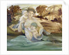 Mermaid with her Offspring by Edward Coley Burne-Jones