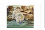 Mermaid with her Offspring by Edward Coley Burne-Jones