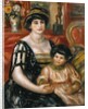 Madame Josse Bernheim-Jeune et son fils Henry' by Pierre Auguste Renoir