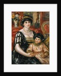 Madame Josse Bernheim-Jeune et son fils Henry' by Pierre Auguste Renoir