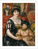 Madame Josse Bernheim-Jeune et son fils Henry' by Pierre Auguste Renoir