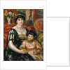 Madame Josse Bernheim-Jeune et son fils Henry' by Pierre Auguste Renoir