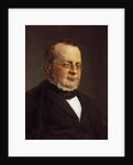 Portrait of Camillo Benso, count of Cavour. by Francesco Hayez