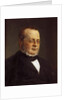 Portrait of Camillo Benso, count of Cavour. by Francesco Hayez