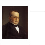 Portrait of Camillo Benso, count of Cavour. by Francesco Hayez