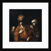 David and Uriah - Haman recognizes his fate - 1665 by Rembrandt Harmensz. van Rijn