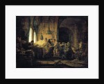 The Parable of the Labourers in the Vineyard - 1637 by Rembrandt Harmensz. van Rijn