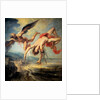 The fall of Icarus - 1636 by Jacob Peter Gowy