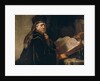 Portrait of a rabbi by Rembrandt Harmensz. van Rijn