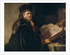 Portrait of a rabbi by Rembrandt Harmensz. van Rijn