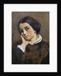 Portrait of Zelie Courbet 1846 by Gustave Courbet