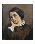 Portrait of Zelie Courbet 1846 by Gustave Courbet