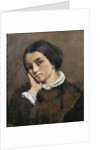 Portrait of Zelie Courbet 1846 by Gustave Courbet
