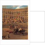 El Arrastre 1785 by Francisco Jose de Goya y Lucientes