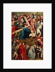 The Christ holding his Cross, The way to Calvary, 1490 by Hieronymus Bosch