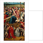 The Christ holding his Cross, The way to Calvary, 1490 by Hieronymus Bosch