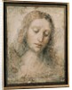 Tete du Christ redempteur by Leonardo da Vinci