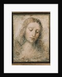 Tete du Christ redempteur by Leonardo da Vinci