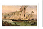 The Opening of the Saltash Bridge by Prince Albert, 2nd May 1859, c.1859 by Thomas Valentine Robins