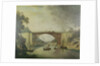 The Cast Iron Bridge near Coalbrookdale, c.1780 by William Williams